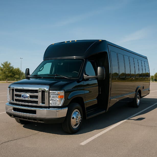 Charter Bus Rental Broken Arrow 18 Passenger Minibus