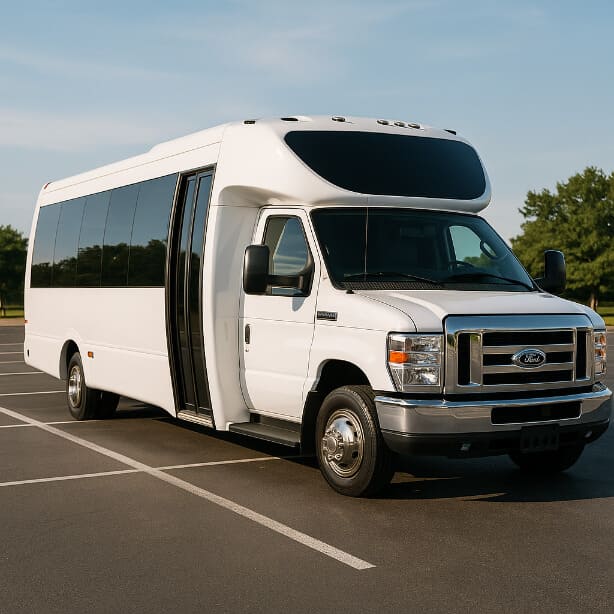 Charter Bus Rental Broken Arrow 20 Passenger Minibus