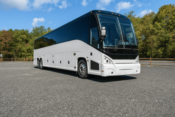 Charter Bus Rental Broken Arrow 56 Passenger Charter Bus