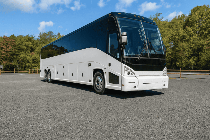 picture of Charter Bus Rental Broken Arrow coach bus